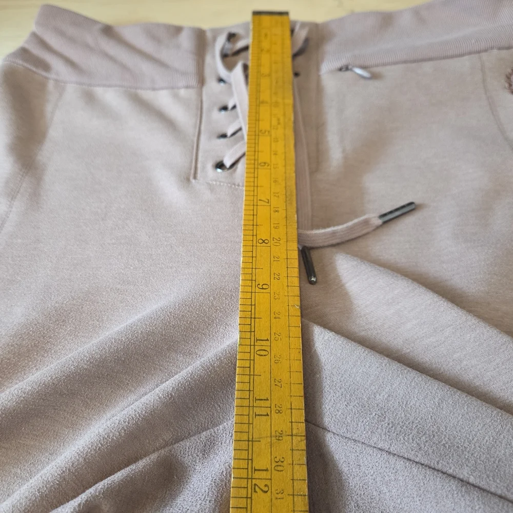 Free People Fp Movement Downhill Flared Sweatpants Moonlight Mauve Medium - Picture 11 of 14